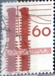 Stamps Denmark -  Scott#451 intercambio, 0,20 usd, 60 cents. 1968