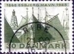 Stamps Denmark -  Scott#447 intercambio, 0,20 usd, 30 cents. 1968