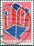 Sellos de Europa - Dinamarca -  Scott#463 intercambio, 0,20 usd, 60 cents. 1969
