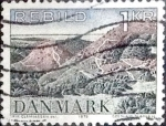 Stamps Denmark -  Scott#492 intercambio, 0,20 usd, 1 corona 1972