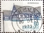 Stamps Denmark -  Scott#514 intercambio, 0,25 usd, 60 cents. 1972
