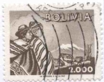 Stamps Bolivia -  Serie 