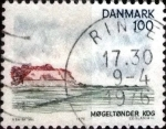 Sellos de Europa - Dinamarca -  Scott#578 intercambio, 0,25 usd, 100 cents. 1975