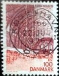 Stamps Denmark -  Scott#588 intercambio, 0,20 usd, 100 cents. 1976