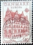 Stamps Denmark -  Scott#614 intercambio, 0,20 usd, 1,20 coronas 1978