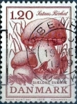 Stamps Denmark -  Scott#625 intercambio, 0,40 usd, 1,20 coronas 1978