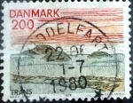 Stamps Denmark -  Scott#657 intercambio, 0,35 usd, 200 cents. 1979