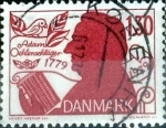Sellos de Europa - Dinamarca -  Scott#659 intercambio, 0,25 usd, 1,30 coronas 1979