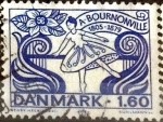 Sellos de Europa - Dinamarca -  Scott#661 intercambio, 0,30 usd, 1,60 coronas 1979