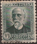 Sellos de Europa - Espa�a -  Nicolás Salmerón  1932  15 cents