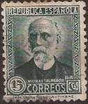Sellos de Europa - Espaa -  Nicolás Salmerón  1932  15 cents