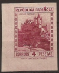 Stamps : Europe : Spain :  Alcázar de Segovia  1932  4 ptas
