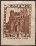 Stamps Spain -  Puerta del Sol, Toledo  1932  10 ptas
