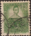 Stamps Spain -  Mariana Pineda  1933  10 cents