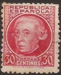 Stamps Spain -  G. Melchor de Jovellanos  1933  30 cents