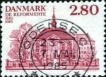 Stamps Denmark -  Scott#769 intercambio, 0,25 usd, 2,80 coronas 1985