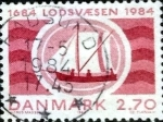 Stamps Denmark -  Scott#752 intercambio, 0,30 usd, 2,70 coronas 1984
