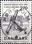 Stamps Denmark -  Scott#758 intercambio, 0,30 usd, 2,70 coronas 1984