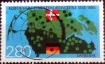 Stamps Denmark -  Scott#770 intercambio, 0,45 usd, 2,80 coronas 1985