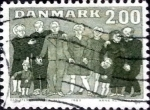 Stamps Denmark -  Scott#745 intercambio, 0,60 usd, 2,00 coronas 1983
