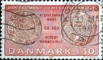 Sellos de Europa - Dinamarca -  Scott#672 intercambio, 0,45 usd, 1,30 coronas 1980
