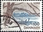 Stamps Denmark -  Scott#682 intercambio, 0,35 usd, 1,00 coronas 1981