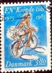 Stamps Denmark -  Scott#779 intercambio, 1,50 usd, 3,80 coronas 1985