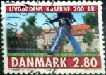 Sellos de Europa - Dinamarca -  Scott#792 intercambio, 0,25 usd, 2,80 coronas 1986