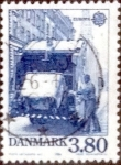 Sellos de Europa - Dinamarca -  Scott#827 intercambio, 0,70 usd, 3,80 coronas 1986