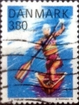 Stamps Denmark -  Scott#781 intercambio, 0,80 usd, 3,80 coronas 1985