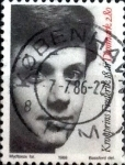 Stamps Denmark -  Scott#818 intercambio, 0,35 usd, 2,80 coronas 1986