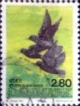 Stamps Denmark -  Scott#823b intercambio, 1,00 usd, 2,80 coronas 1986