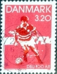 Sellos de Europa - Dinamarca -  Scott#866 intercambio, 0,30 usd, 3,20 coronas 1989