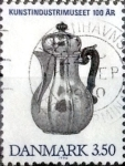 Stamps Denmark -  Scott#911 intercambio, 0,35 usd, 3,50 coronas 1990