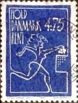 Sellos de Europa - Dinamarca -  Scott#946 intercambio, 1,00 usd, 4,75 coronas 1991