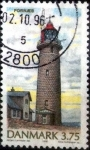Stamps Denmark -  Scott#1055 intercambio, 0,30 usd, 3,75 coronas 1996