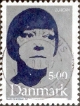 Stamps Denmark -  Scott#1051 intercambio, 0,40 usd, 5,00 coronas 1996
