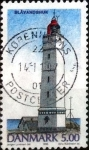Stamps Denmark -  Scott#1056 intercambio, 0,40 usd, 5,00 coronas 1996