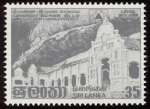 Stamps : Asia : Sri_Lanka :  SRI LANKA - Templo de Oro de Dambulla