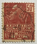 Stamps : Europe : France :  Feria colonial