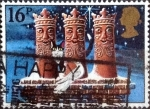 Stamps United Kingdom -  Scott#1036 intercambio, 0,40 usd, 16 p. 1983