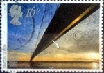 Stamps United Kingdom -  Scott#1019 intercambio, 0,20 usd, 16 p. 1983