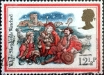Stamps United Kingdom -  Scott#1006 intercambio, 0,20 usd, 12,5 p. 1982