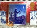 Stamps United Kingdom -  Scott#1235 intercambio, 0,45 usd, 19 p. 1988