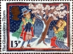 Stamps United Kingdom -  Scott#1162 intercambio, 0,30 usd, 13 p. 1986