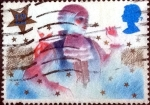 Stamps United Kingdom -  Scott#1124 intercambio, 0,30 usd, 12 p. 1985