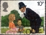 Stamps United Kingdom -  Scott#875 intercambio, 0,25 usd, 10 p. 1979