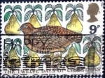 Stamps United Kingdom -  Scott#826 intercambio, 0,20 usd, 9 p. 1977