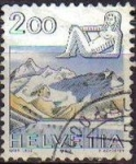 Stamps : Europe : Switzerland :  Suiza 1983 Scott 725 Sello Astrologia Virgo Michel1264 usado Switzerland Suisse 