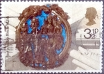 Stamps United Kingdom -  Scott#732 intercambio, 0,20 usd, 3,5 p. 1974